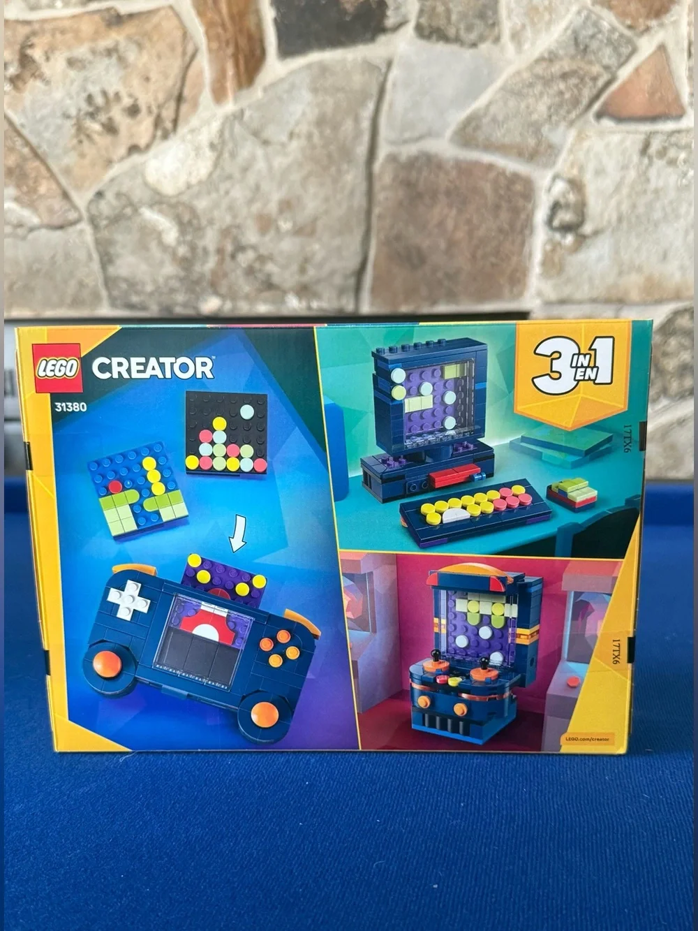 Lego Creator 3-in-1 Retro Arcade Set - Blue, Yellow, Purple